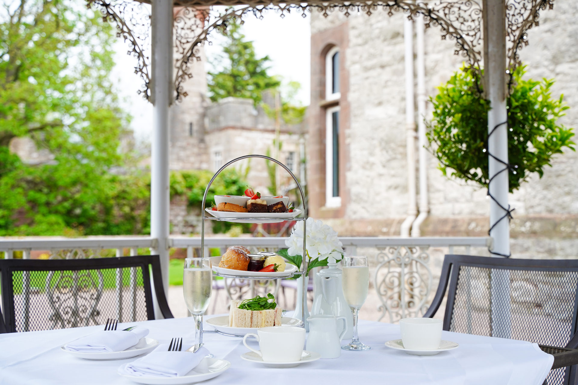 Luxury Afternoon Tea in Ruthin Ruthin Castle Hotel & Spa